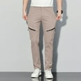thumbnail image 1 of Jyeity Mens Work Pants Loose with Pockets Khakis Casual Fashion Elastic Waist Pants 31, 1 of 6