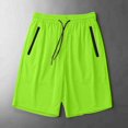 thumbnail image 1 of Jyeity Shorts for Men Breathable Quick-Dry Fashion Sporty Ice Silk,Comfort,Waist with Pockets Green Shorts, 1 of 6