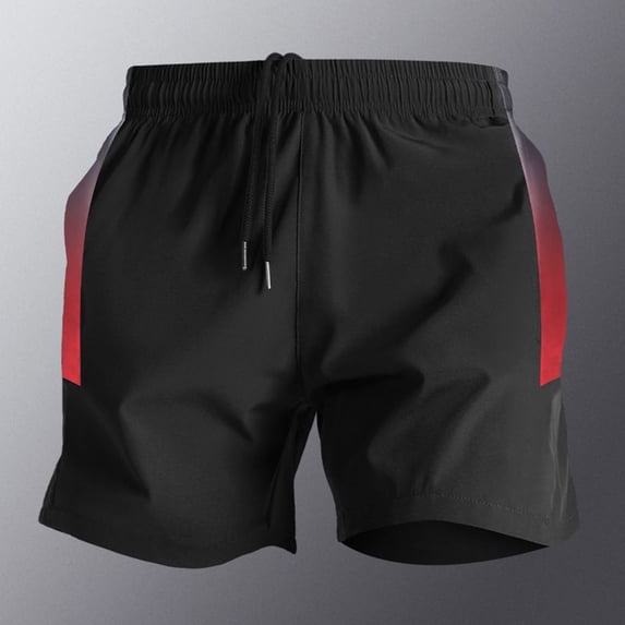Jyeity Shorts for Men Casual Breathable Solid Fashion,Sporty,Comfort Waist Workout Red Shorts
