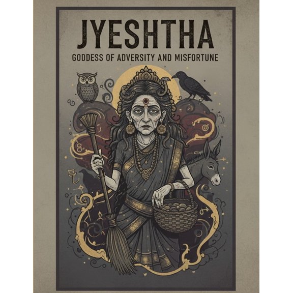 Jyeshtha: Goddess of Adversity and Misfortune, (Paperback)