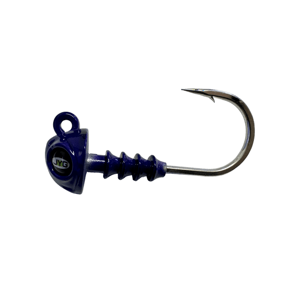 Jyg Pro 4In Swym Jig Head 3/4Oz Purple