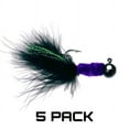thumbnail image 1 of Jyg Pro Crappie - 5 Per Pack Black,Purple, 1,32oz Jigs, 1 of 3