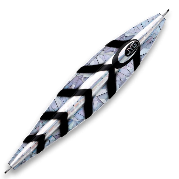 Jyg Pro WYLD Slow Pitch Jig Rigged Black, 20G Jigs