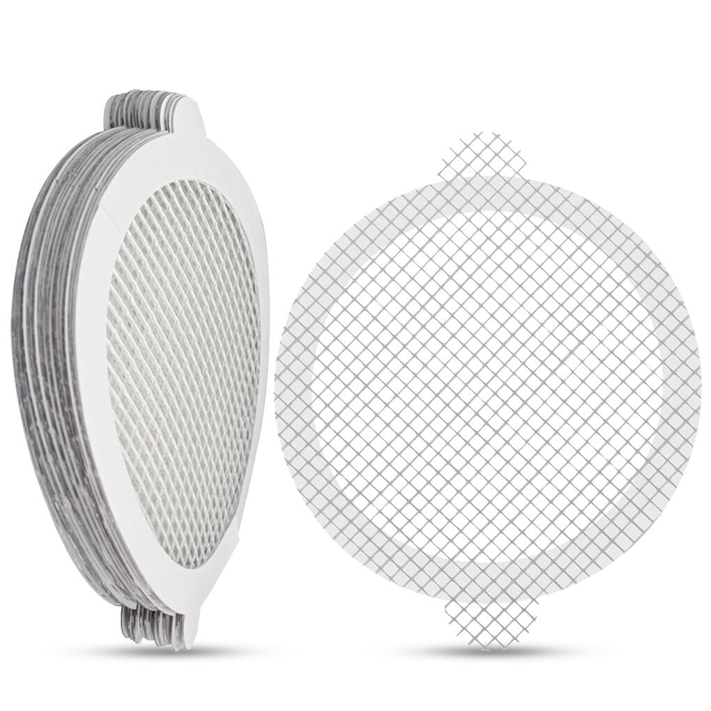 Jygee 30 Pieces Drain Mesh Stickers Oneoff Hair Catcher Bath Self