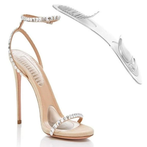 Jygee Heel Inserts for Women Heel Cushion Self Adhesive Slip Prevention Silicone Insoles High Heel Inserts for High Heels or Shoes Heel Cushion Inserts for Women Shoes