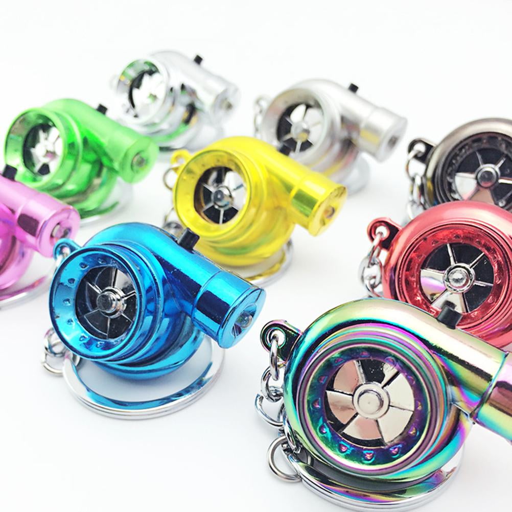 Mini Turbo Turbocharger Keychain Spinning Turbine Key Chain Ring Keyring  Keyfob Car Interior Accessories From Dhgateomg, $9.95