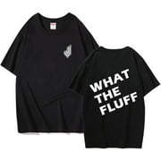 BYFGTFPQ Jynxzi What The Fluff Tshirt Merch Short Sleeved Unisex Fashion Street Clothing