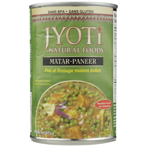 Jyoti Cuisine India Matar Paneer, 15 Oz