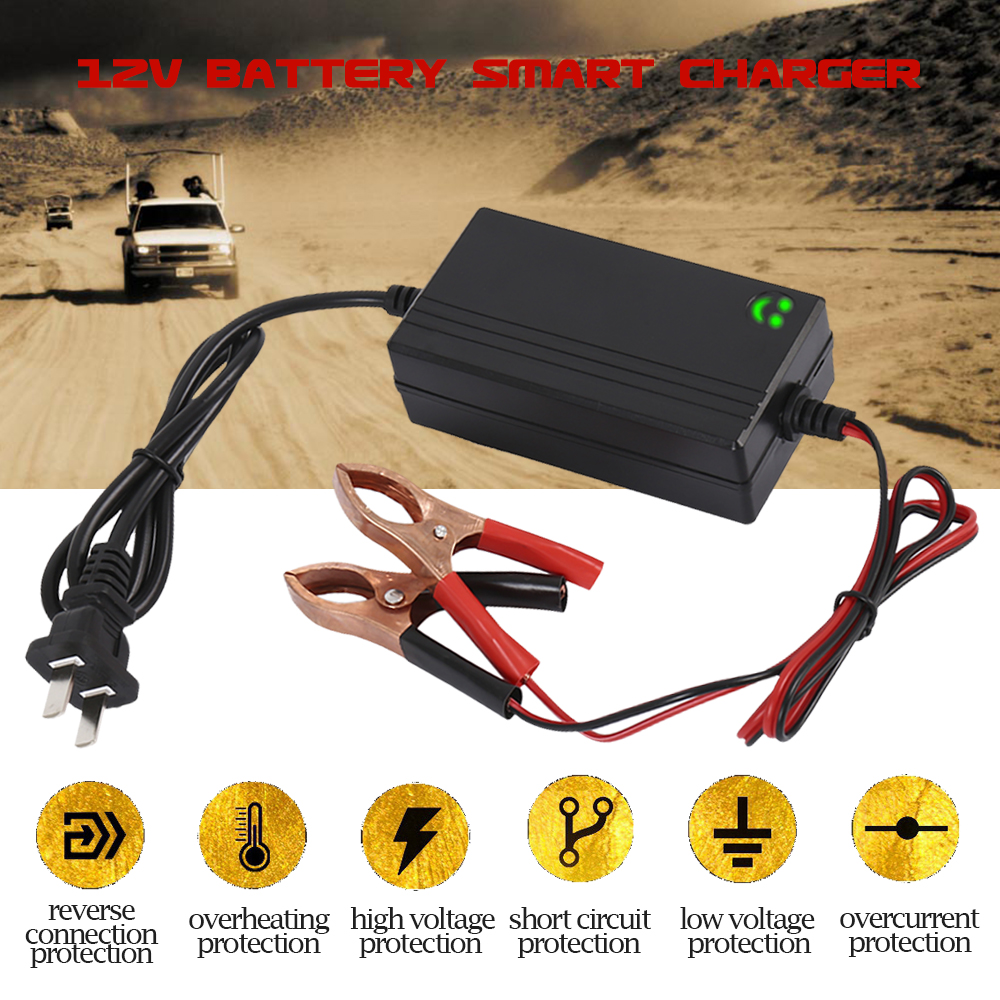 Jytue 12V Battery Charger and Maintainer Multipurpose Set for Charging Car