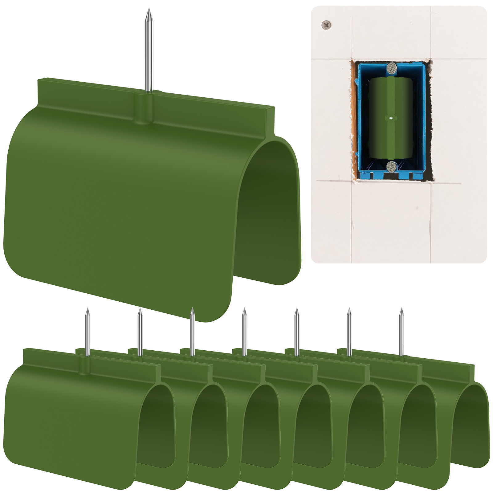 Jytue 8 Pack Drywall Outlet Marker No Measuring Needed Marking Tool for