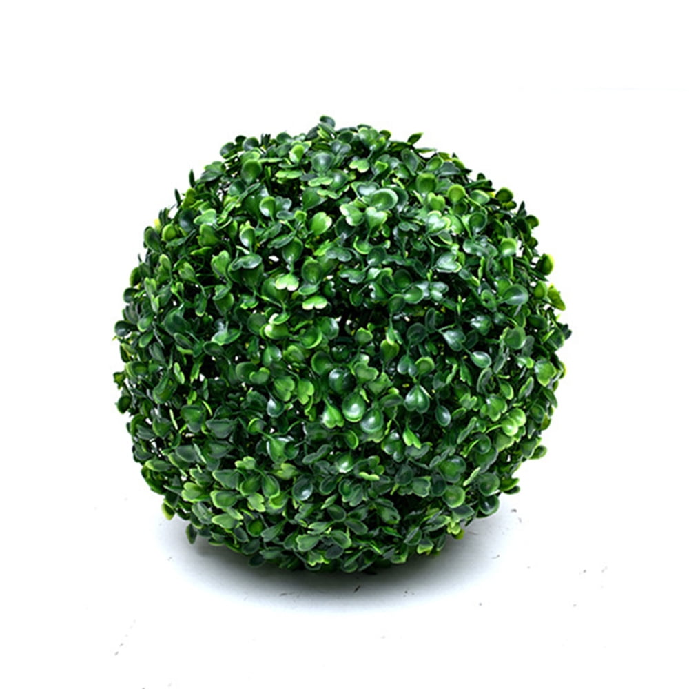 Jzenzero Artificial Topiary Ball Eucalyptus Grass Ball Eucalyptus Grass Ball Hanging Greenery 5929