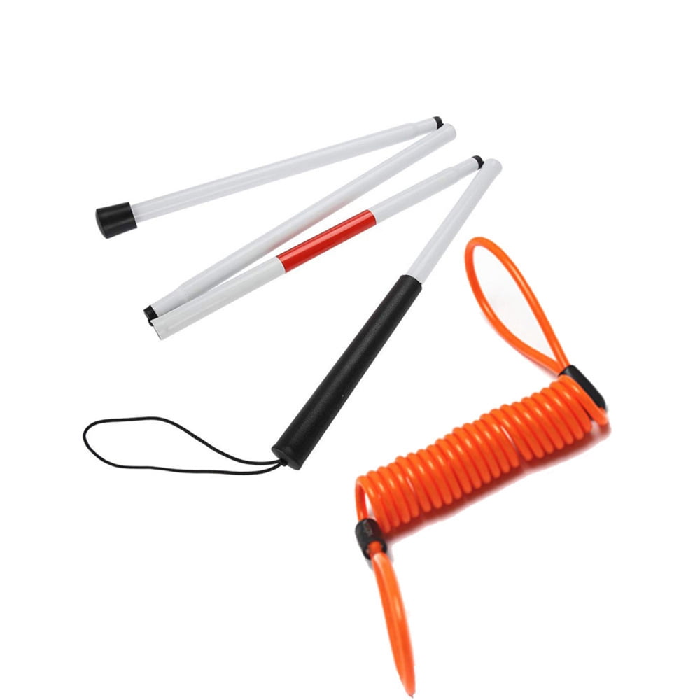 Jzenzero Foldable Blind Walking Cane Mobility & Daily Living Aids with