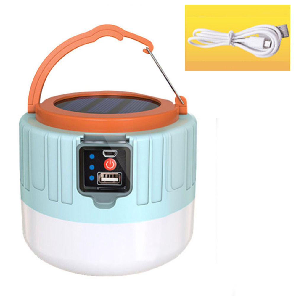 Jzenzero Hand Crank Solar Camping Lantern Remote Control Rechargeable