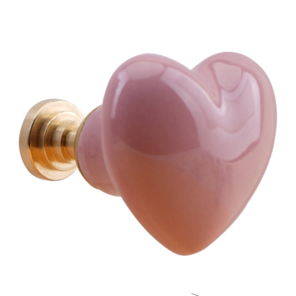 Jzenzero Heart Shaped Dresser Cabinet Knobs Cabinet Closet Door Knobs ...