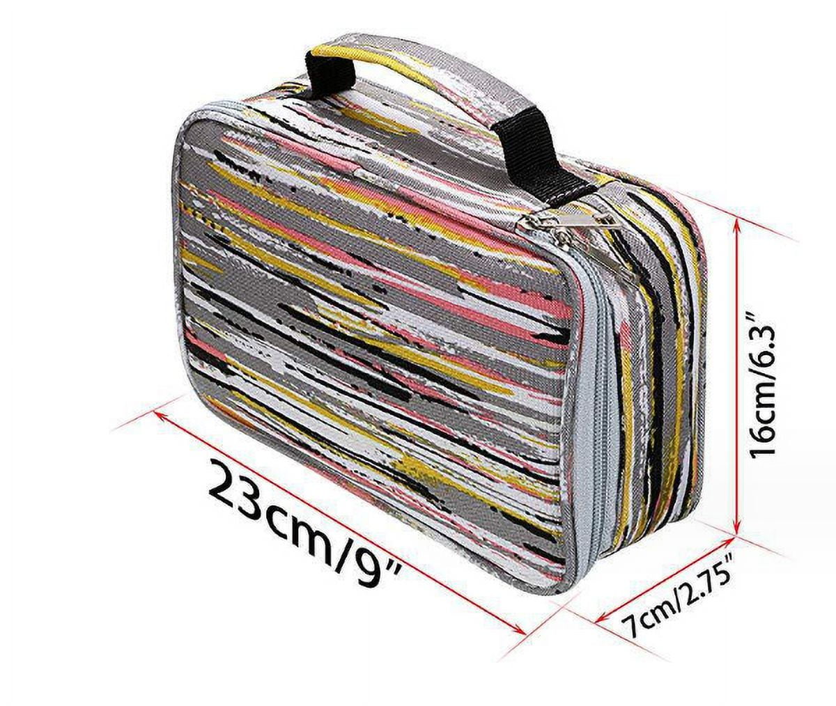 Jzenzero Pencil Case Holder Slot Large Capacity Pen Organizer Holds 72