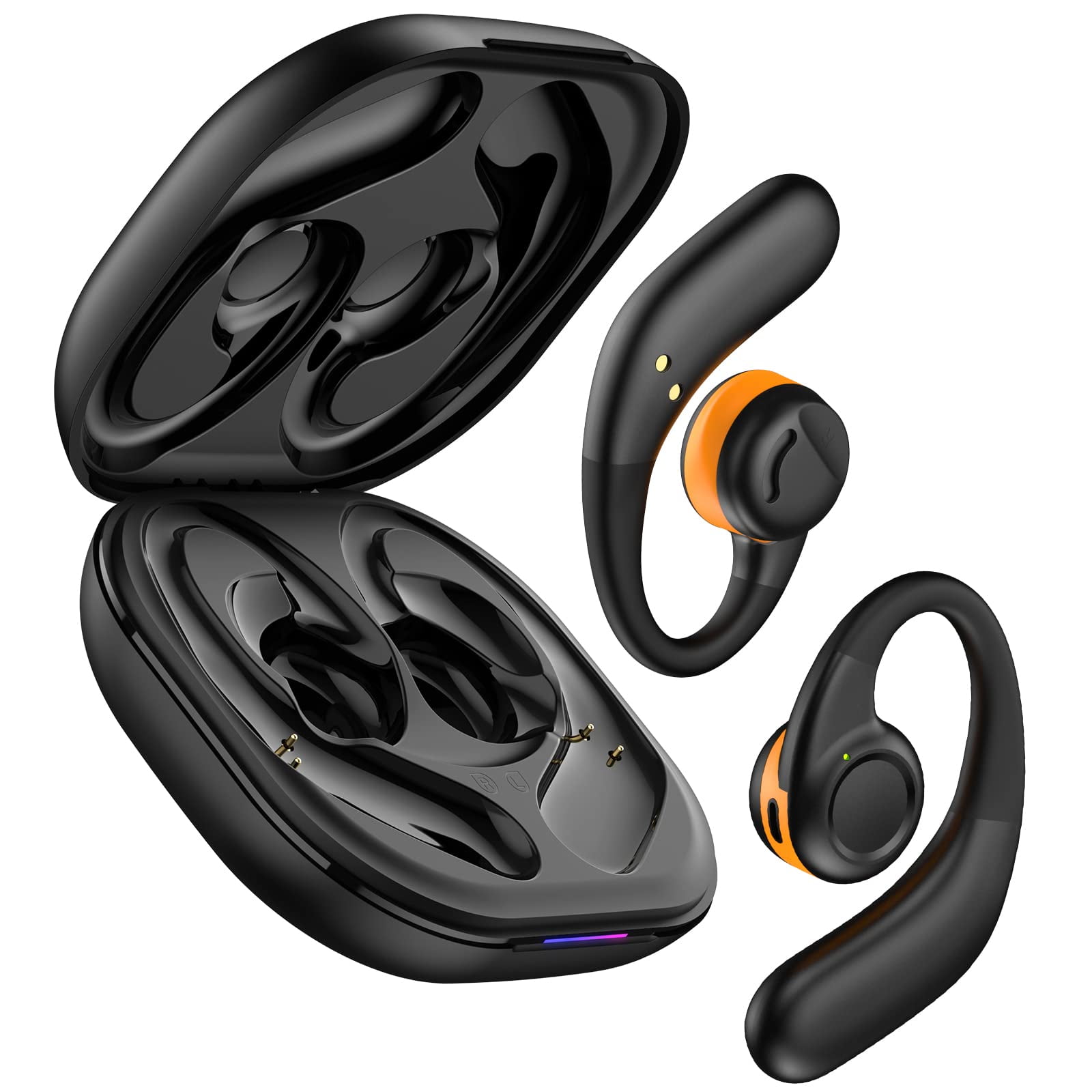 Open Ear Headphones Wireless Bluetooth 5.3, Open Ear Earbuds with