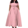 thumbnail image 2 of Womens Plus Size Wedding Guest Cocktail Maxi Dress Long 2 of 14