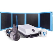 Bixpy K-1 Outboard Kit with Upgraded SUN80 V2 Solar Panel   Motor for Kayaks, Paddle Boards, Canoes & Dinghies, Wireless Waterproof PP-378 Power Pack, Portable Watercraft Motor