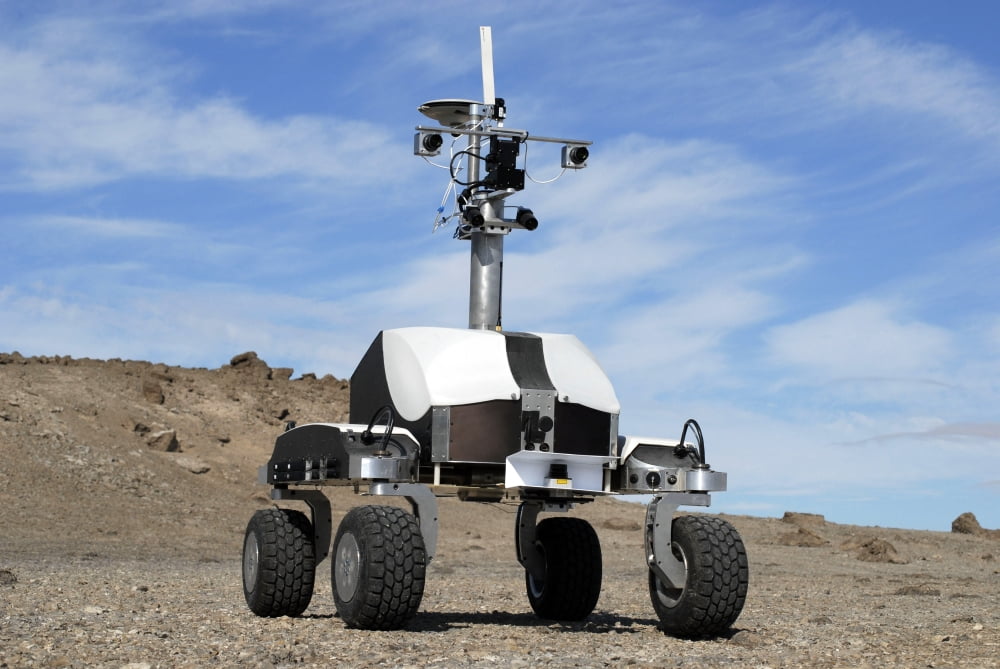 K-10 Rover Black Canvas Art - Stocktrek Images (35 x 23)