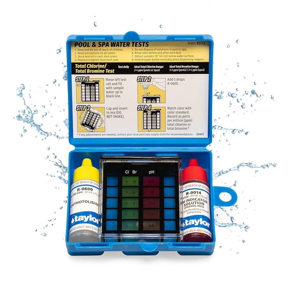 K-1000 Basic Residential Pool & Spa Test Kit