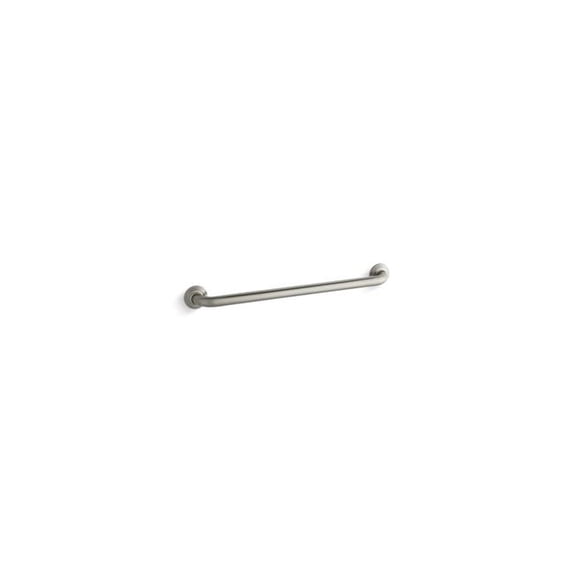 Kohler 10542-BN 24 in. Traditional Grab Bar - Vibrant Brushed Nickel
