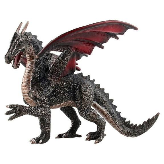 K 124-152 Stone Dragon Dinosaur Toy Figure Realistic Pvc Model Kids Educational Play Collection Birthday Fun Decor