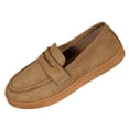 thumbnail image 1 of K-232 Khaki Womens Four Season Solid Color Casual Round Toe Flat Sole Loafers Comfortable Everyday Footwear, 1 of 9