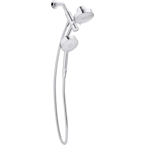K-23218-CP Awaken 2-in-1 Multifunction Shower Combo Kit, Durable Materials, Versatile Spray, Polished Chrome