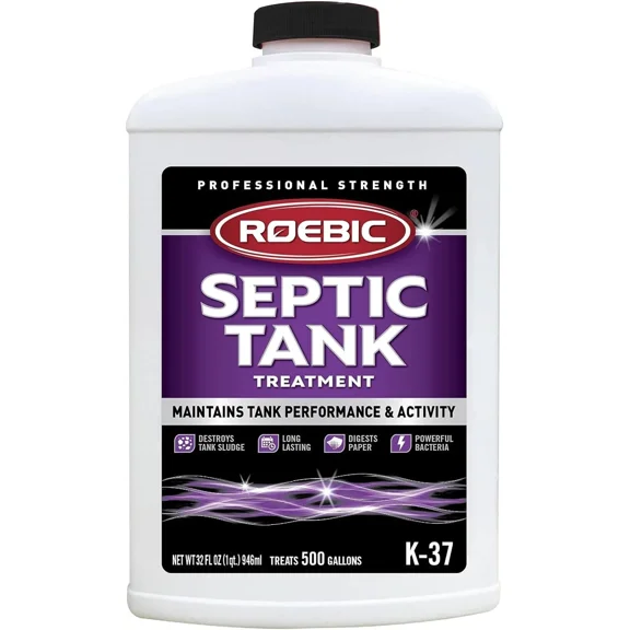 K-37-Q Septic Tank Treatment, 32 Fl Oz