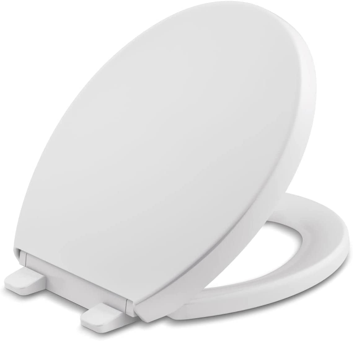 K40090 Reveal Round Toilet Seat, with GripTight Bumpers, QuietClose