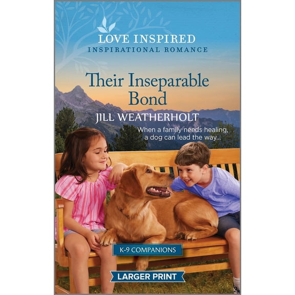 K-9 Companions: Their Inseparable Bond: An Uplifting Inspirational Romance (Paperback)(Large Print)