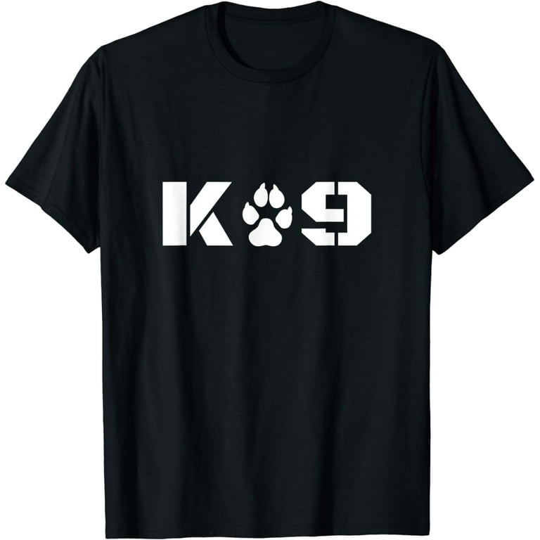 Distressed Police K9 Unit Shirt Graphic Tee Distressed Police K9 Unit Shirt Graphic Tee