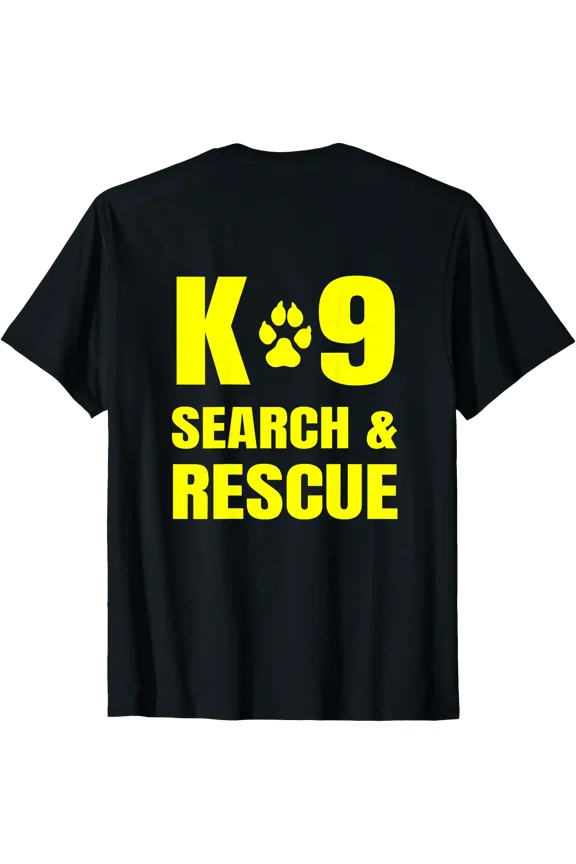 K-9 Search and Rescue Dog Handler Trainer SAR K9 Team Unit T-Shirt, Unisex T-Shirt