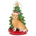 thumbnail image 1 of K. Adler Golden Retriever 4 Inch Santa Dog Resin Christmas Ornament, 1 of 1