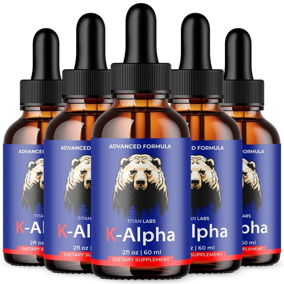K-Alpha Drops Maximum Strength Support Liquid Supplement K Alpha (150 Servings)