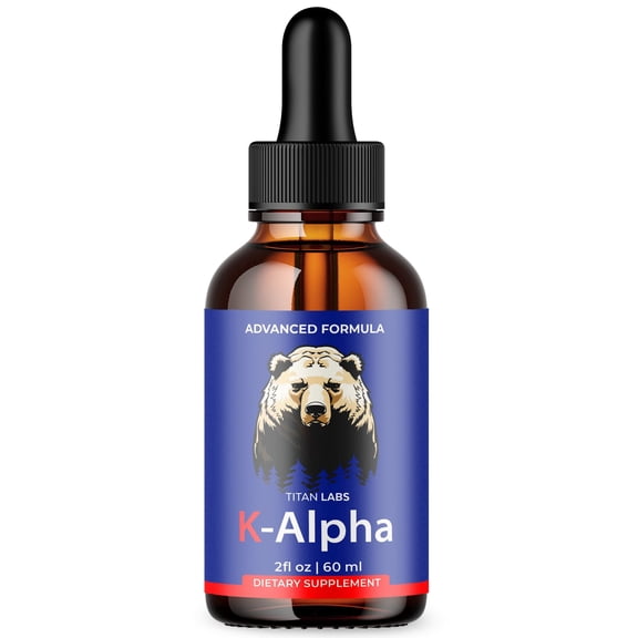 K-Alpha Drops Maximum Strength Support Liquid Supplement K Alpha (30 Servings)