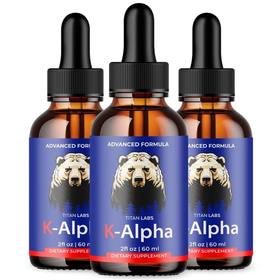 K-Alpha Drops Maximum Strength Support Liquid Supplement K Alpha (90 Servings)