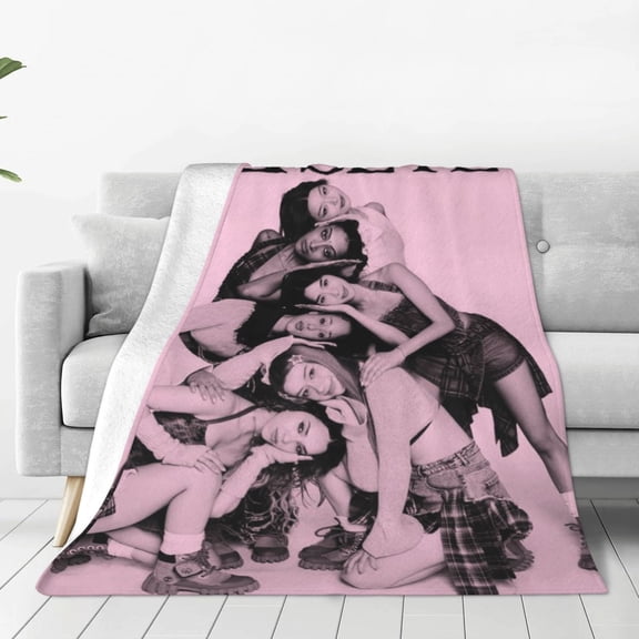 K-At-Seye Fleece Blanket Super Soft Cozy Throw Blanket 60"X50", Lightweight Fuzzy Comfy Flannel Blanket Warm Plush Throw Blankets For Couch, Sofa, Bed