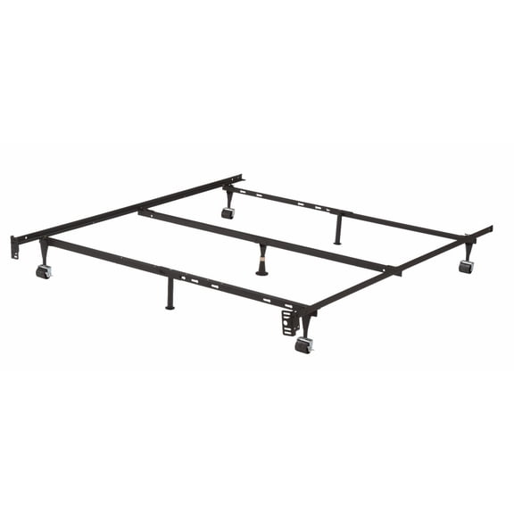 K & B Inroom Adjustable Steel Bed Frame