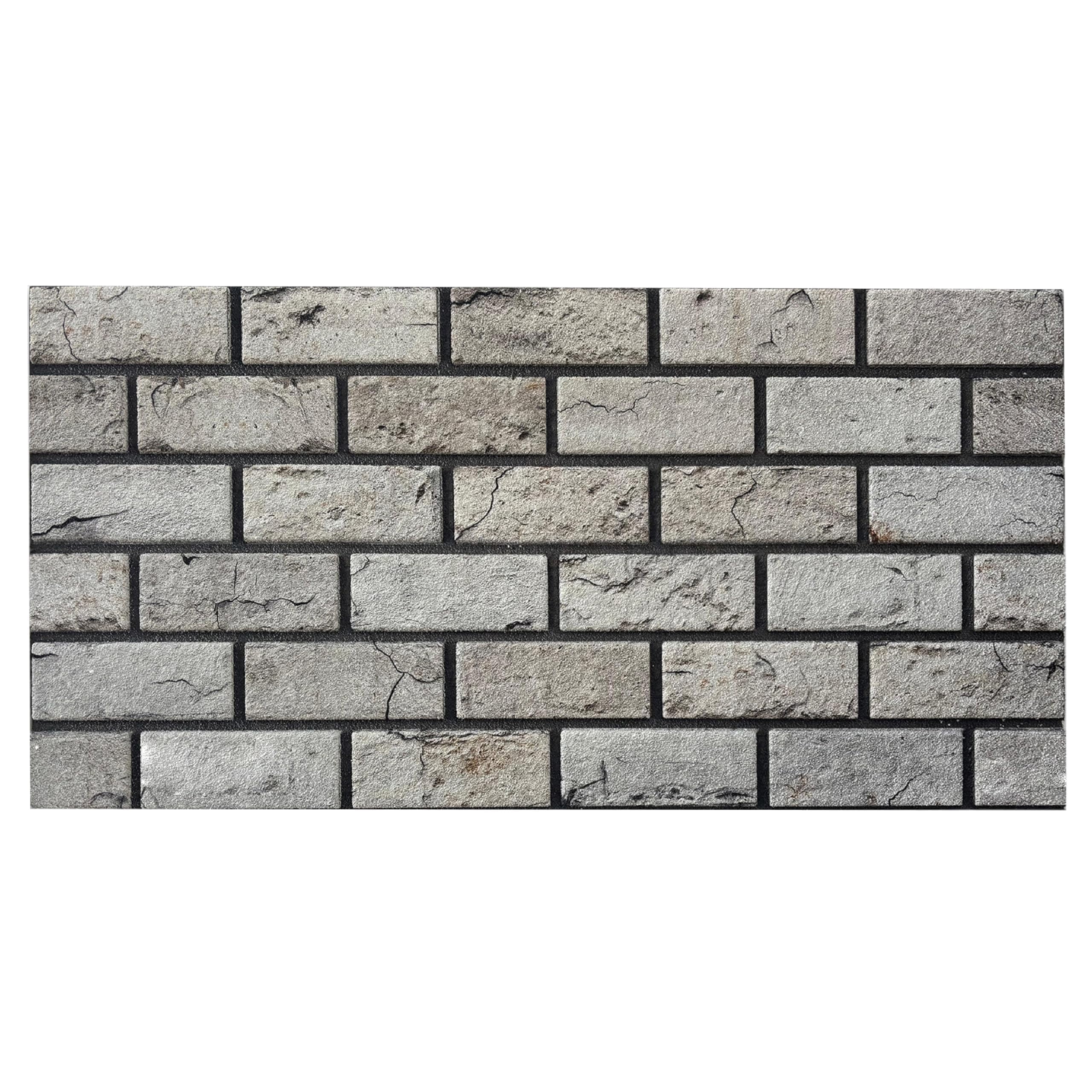 Panelling Effect K&B Panels 3D Smooth Brick Effect Wall Panelling Kit - Classic Light ...