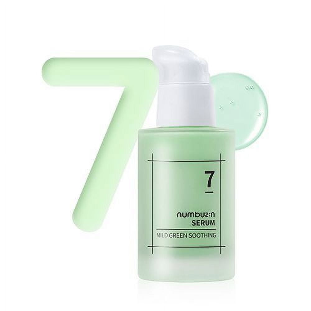 K Beauty Numbuzin No.7 Mild Green Soothing Serum 50ml - Walmart.com