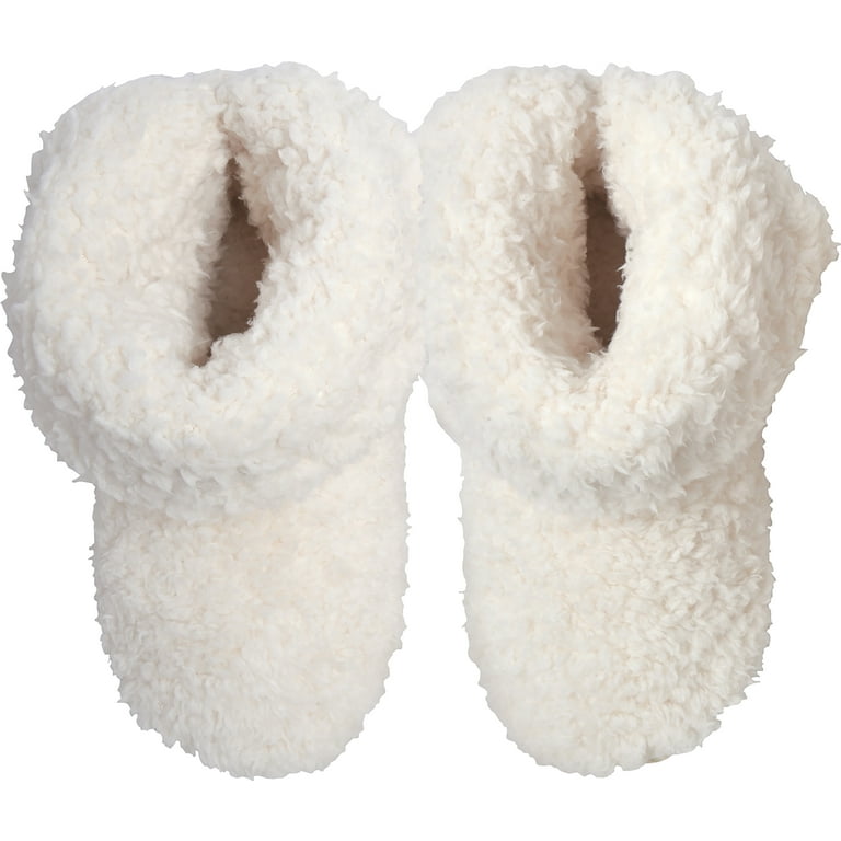 K Bell Slippers Cozy Fleece Large