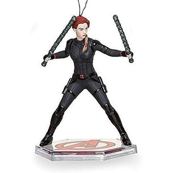 K Black Widow Marvel's Avengers Custom Holiday Christmas Tree Ornament Figurine 3.5" Disney Endgame