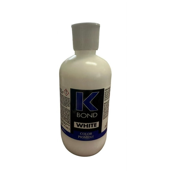 K-Bond Resin Coloring Paste Color Pigmentation for Polyester, Paint, and Epoxy Glues 8 OZ(Ounces) 1 Bottle Per Order (White)