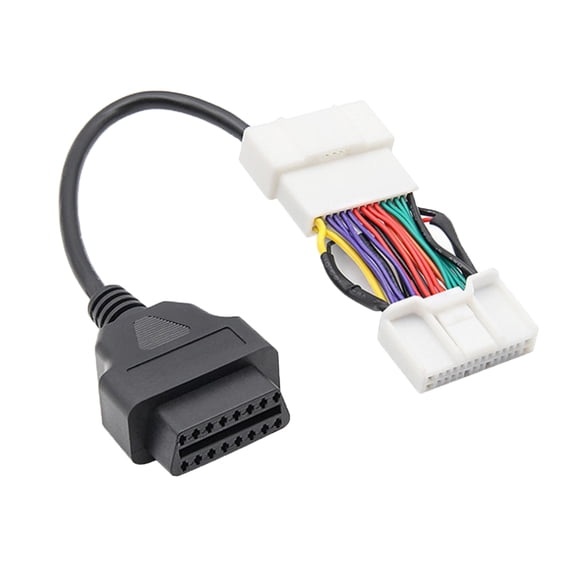 Car Diagnostic Tool Adapter Cable Connector Fault Detect OBD2 USB Interface for Motorcycle Programing