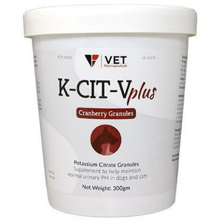 K-CIT-V Plus Cranberry Potassium Citrate Granules for Pets 300gm