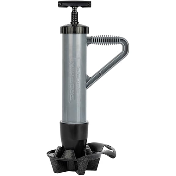 K-CO Innovations PRO Power Super Plunger - High Pressure Plunger Utilizing Water Pressure to Clear Clogs - Toilet Plunger Storage Caddy Included - Made in USA by Disabled Veterans