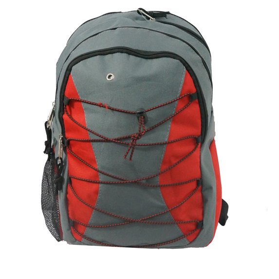 K-Cliffs 19" School Backpack in Red for Teen-Adult, Unisex