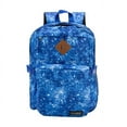 thumbnail image 1 of K-Cliffs 20 Pieces  Multi-Compartment 18.5" School Backpack w/Laptop Sleeve, Bottle Holder, and Padded Straps, Unisex, 8-Adult, Polyester, Navy Sparkle Dust, 1 of 7