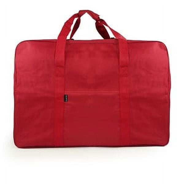 KCliffs 32" Lightweight Large Duffle Bag Roof Rack Bag, Dark Red